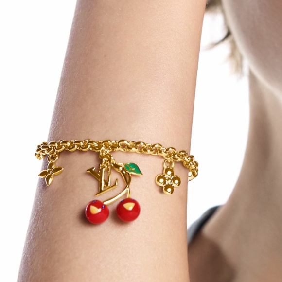Sold - LV x TM Louis Vuitton Murakami Cerise cherry bracelet - brand new - Picture 4 of 4